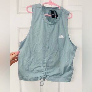 Adidas Blue Sleeveless Tank girls small